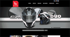 Desktop Screenshot of capacetesmt.com.br