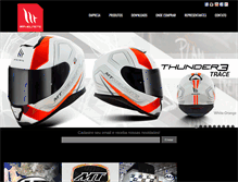 Tablet Screenshot of capacetesmt.com.br